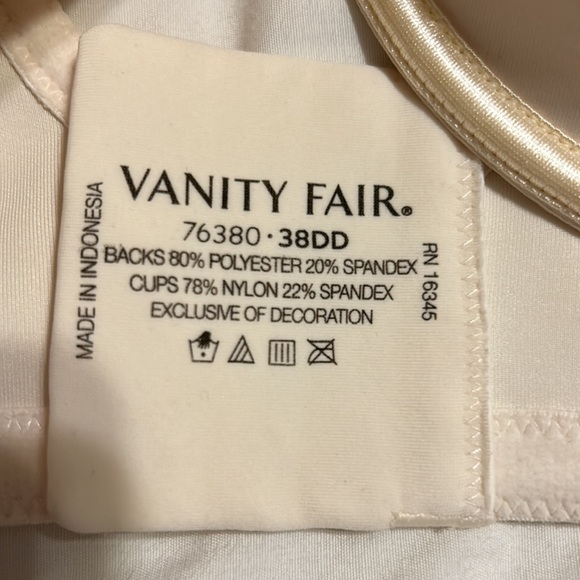Brand new with tags Vanity Fair full figure Bra - Picture 7 of 7